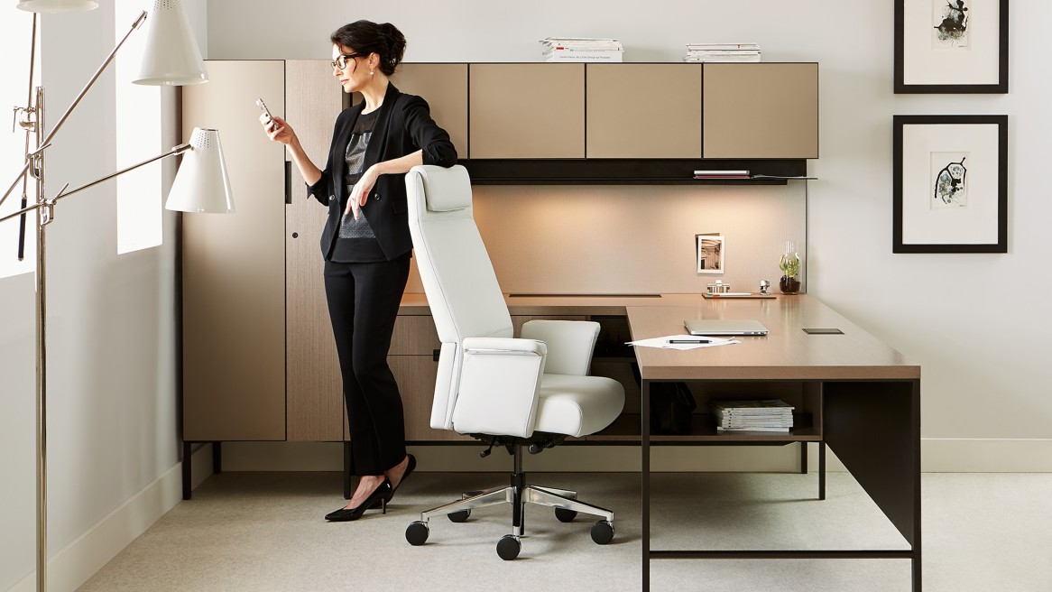 Elective Elements Freestanding Office Workstation - Steelcase