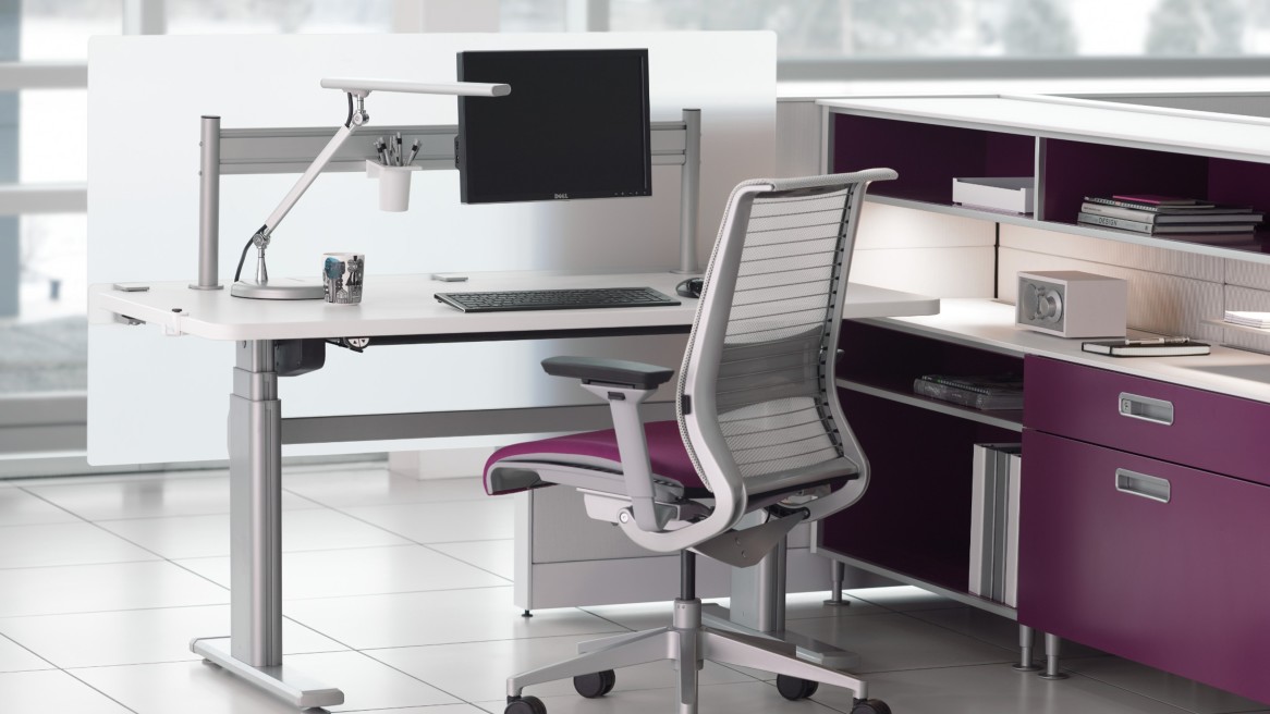 Series 5 Electric Office Table & Workstation Steelcase