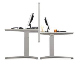 Steelcase Activa Elektrisch Hohenverstellbarer Schreibtisch
