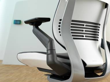 close up view of Gesture office chair
