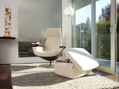 The Massaud Collection Lounge and Ottoman