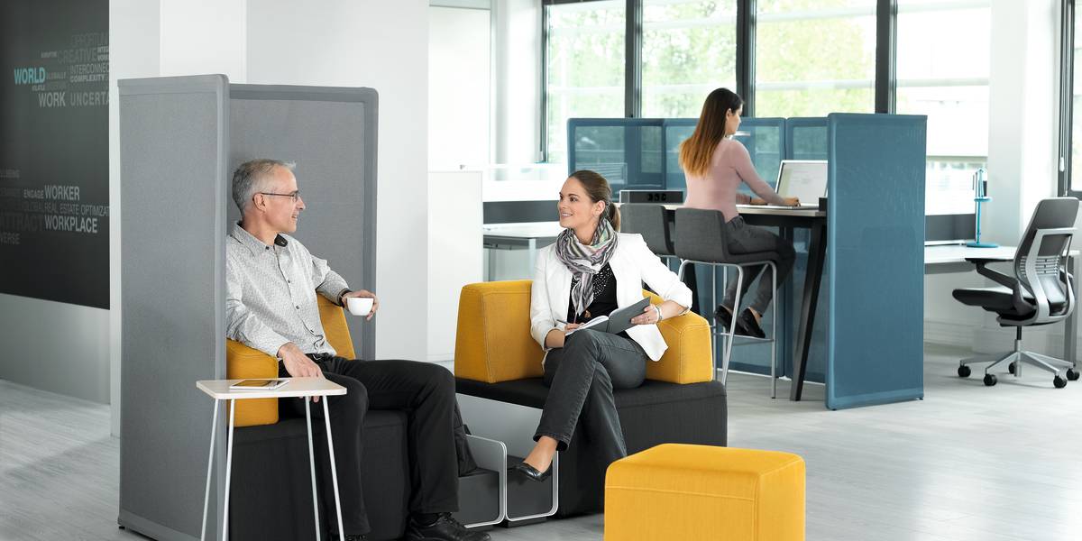 B-Free Modular Office Furniture & Lounge Seating
