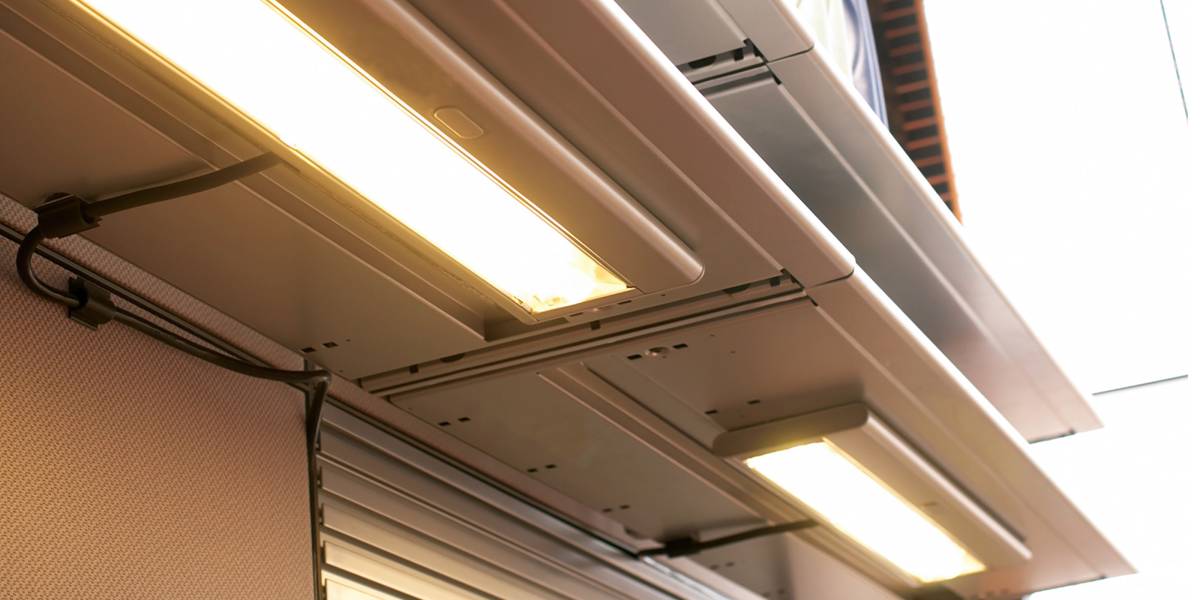 Under Shelf Lighting for Office Cubicles Steelcase