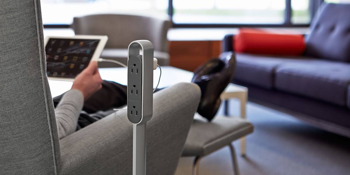 Thread Freestanding Power Outlet Steelcase