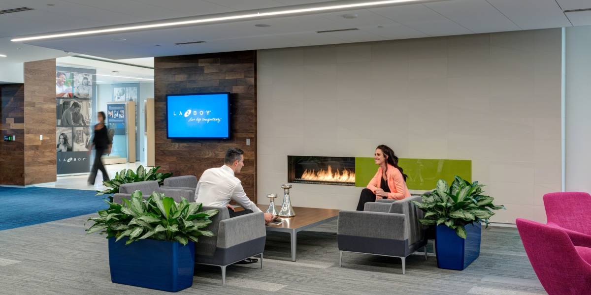 Reinventing LaZBoy in New Headquarters Steelcase