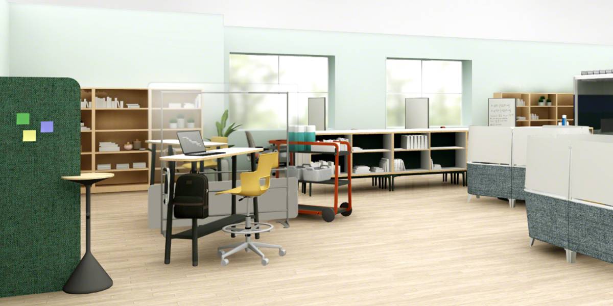 Post-COVID Learning Common Area Design | Steelcase