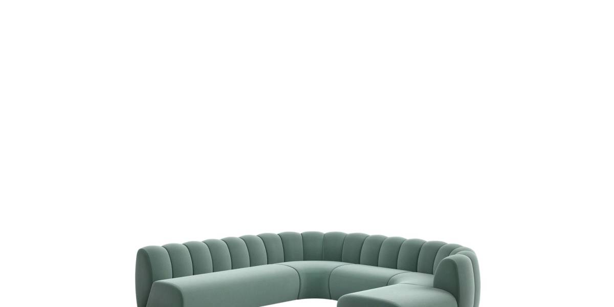 West Elm Work Belle Tufted Sectional