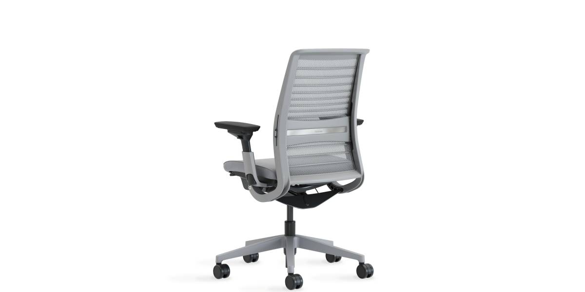Steelcase 454 Series Conference Chair - Grey & Chrome - Surplus Office  Equipment