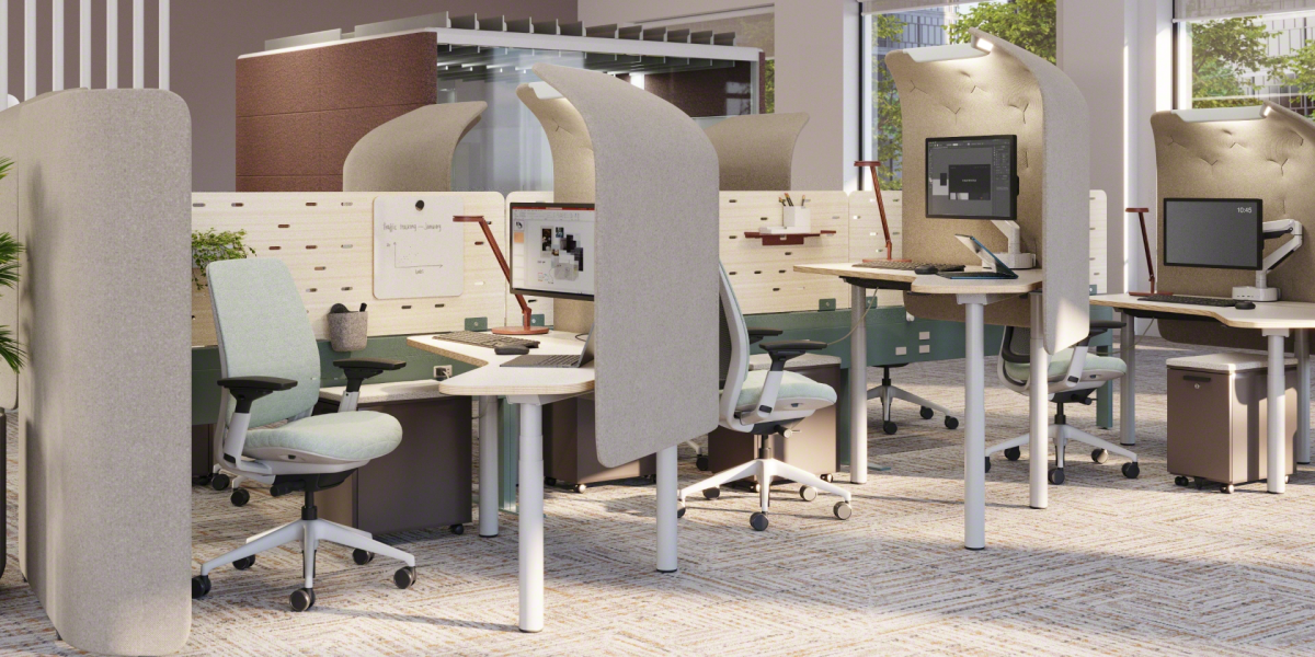 Open Office Privacy Division for Phone Calls Steelcase