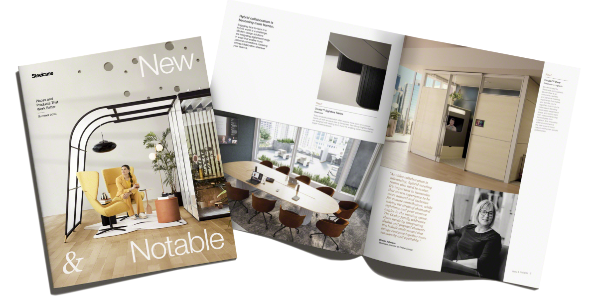 New & Notable Catalog Steelcase
