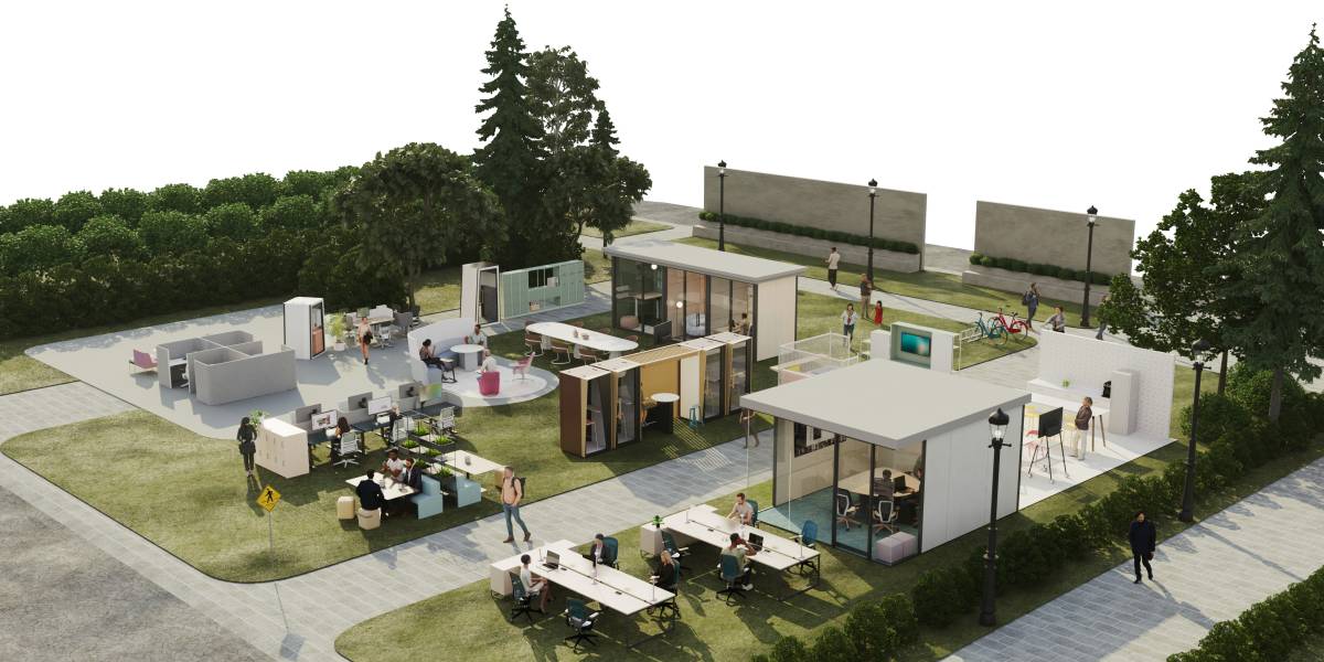 Work Community Building Example Community-Based Design in the Workplace - Steelcase