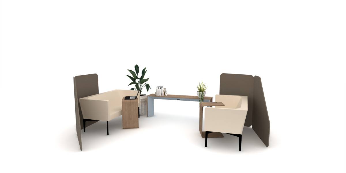 Lounge Zone – Socialize & Recharge - APL00090 - Steelcase