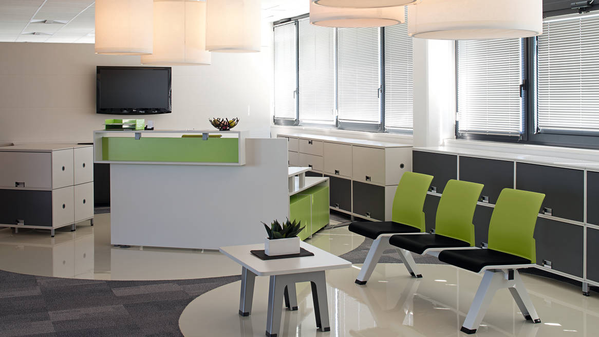 Eastside Beam Reception Waiting Room Chairs Steelcase