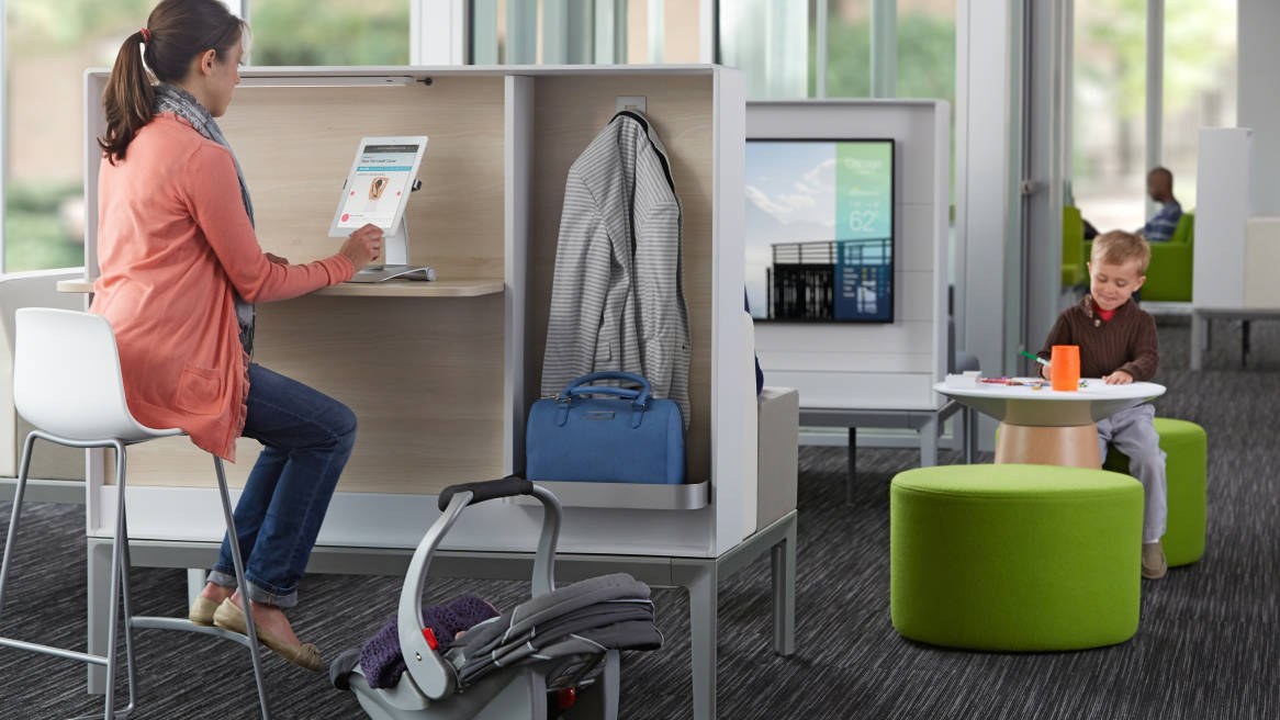 Regard Modular Lounge Seating & Casegoods Steelcase