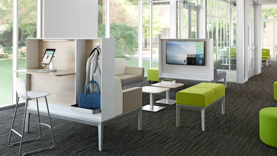 Regard modular lounge seating & casegoods steelcase Lounge Banquette inspiration
