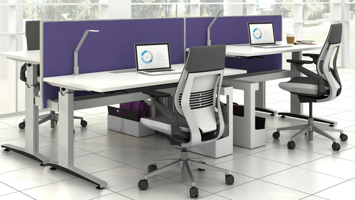 Sit2stand Adjustable Office Desks Tables Steelcase