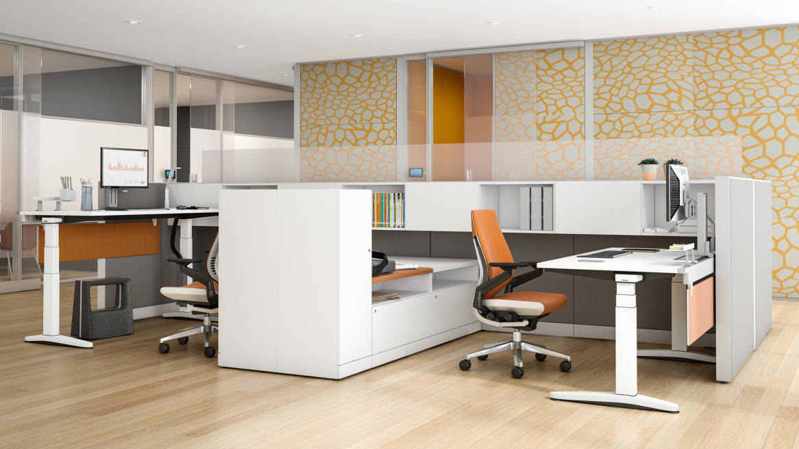 Ology Height Adjule Desk Table Steelcase Ology Desk Gesture Chair