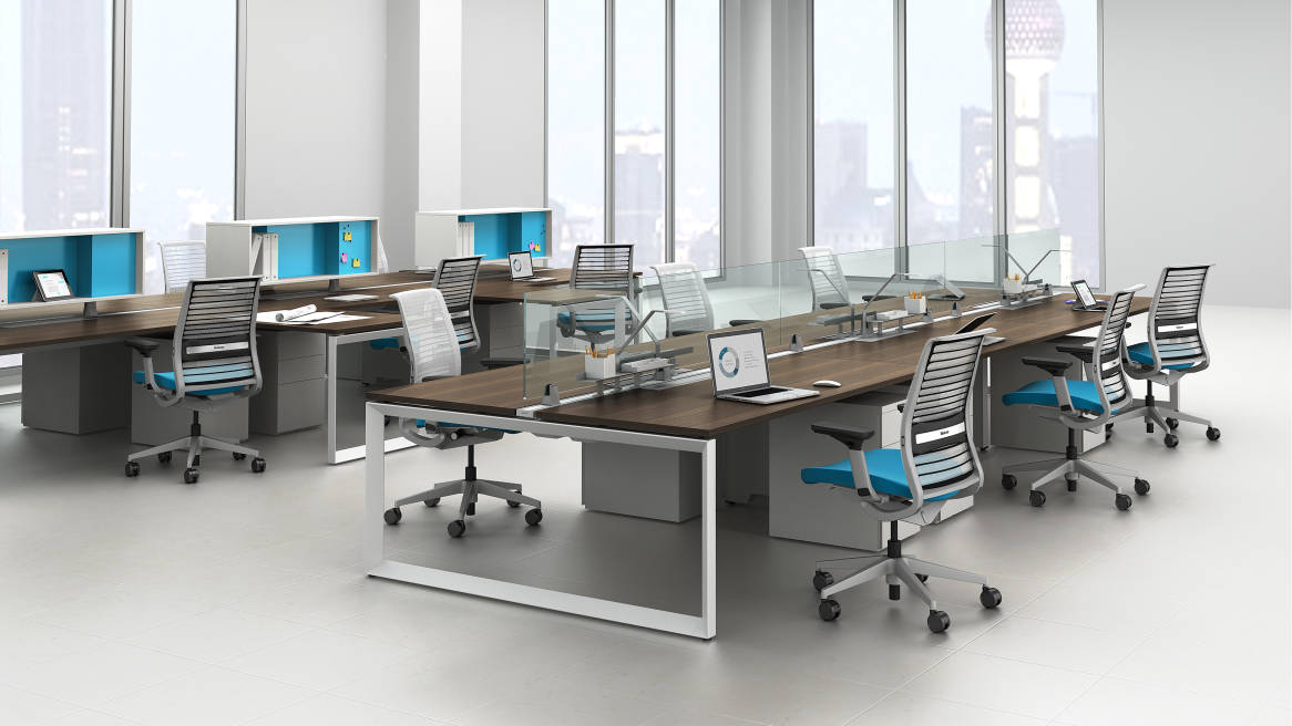 Frameone Benching Office Workstation Steelcase