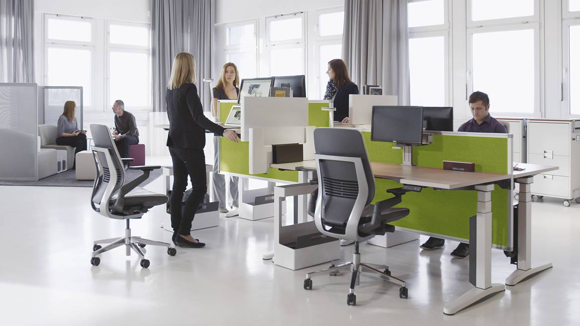 Ology Ergonomic Adjustable Office Desk