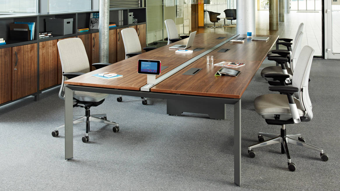 FrameOne Bench Office Workstations