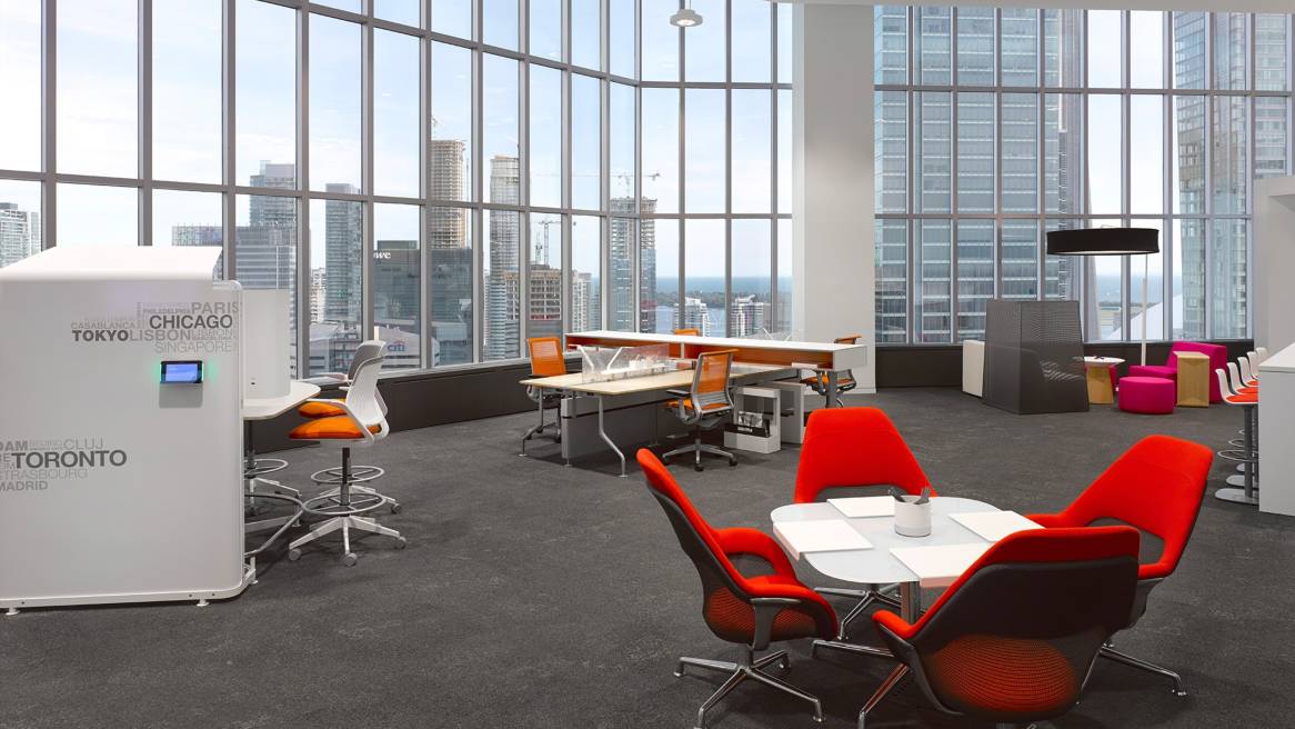Accenture Relocation Aids Collaboration Steelcase