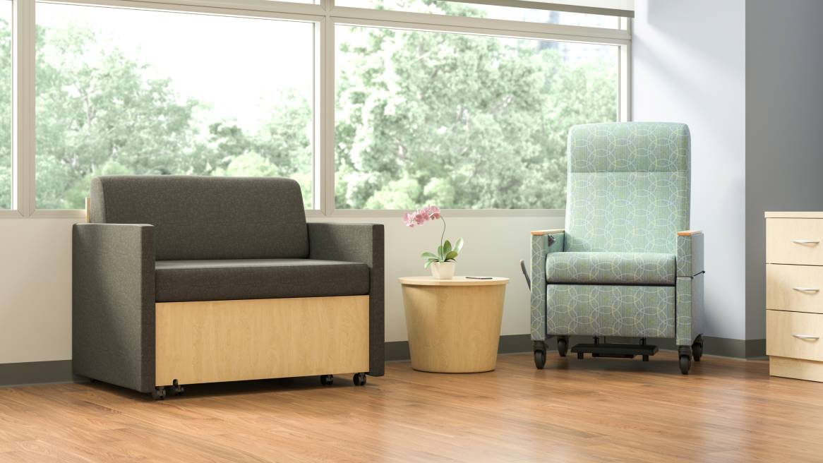 X Tenz Double Hospital Sofa Sleepers Steelcase X Tenz