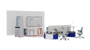 Steelcase Migration SE长凳，Steelcase Flex Perch凳子，Steelcase Flex Huddle Hub，Steelcase EDVI，Steelcase系列2