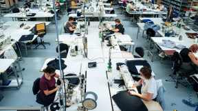 People refurbishing Steelcase Chairs in Sarrebourg factory