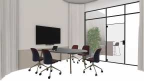 Steelcase Series M Application 02 Planning Idea ISO View