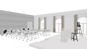 Steelcase Series M Application 04 Planning Idea ISO View