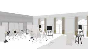 Steelcase Series M Application 04 Planning Idea ISO View