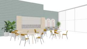 Steelcase Series M Application 06 Planning Idea ISO View