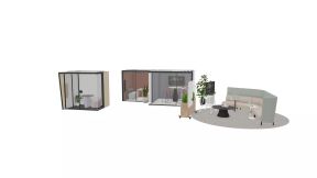 Enclosed Meeting Spaces - Planning Idea FP9VZ6FT ISO Image