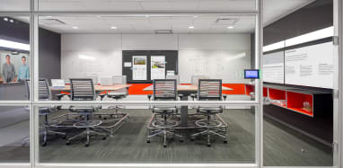 Steelcase Chicago Worklife V.I.A. TeamStudio Space with Prysm Technology