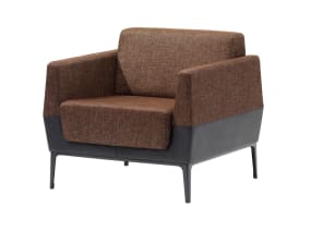 Brown Visalia Lounge Armchair