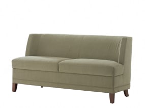 Two-Seat Light Green Thoughtful Lounge Seating