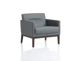 Grey Passerelle Lounge Armchair