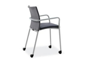 Jersey Guest Chair with casters