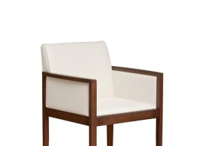 White Fully Upholstered Collaboration Guest Chair