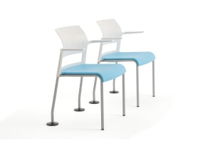 Move stackable chairs with Wall savers