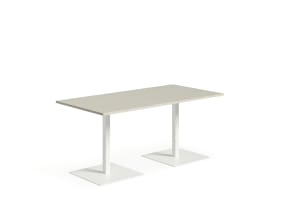 Sylvi Collaborative Booth Table On White