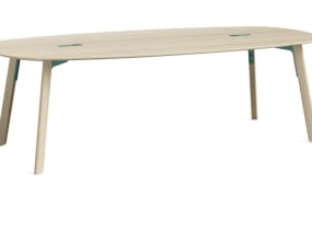 on-white image of wooden Verlay table with round corners
