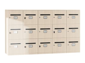 Share it lockers on white background