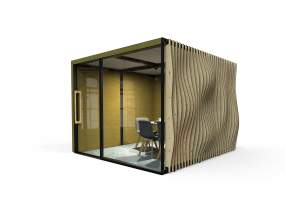 Campers&Dens CD05DLS with wavy slats HACK12 on white background