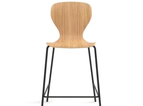 Ears Counter Stool on white background
