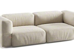 Savina sofa on white background