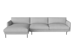 Lomi 2,5-Seater Sofa with Chaise Lounge Left on white background