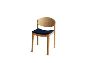 Mauro Chair, Fabric, Single on white