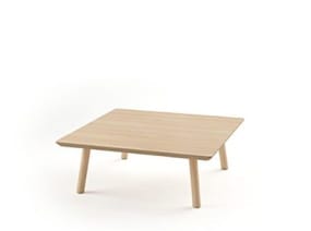Maarten Square Low Table on white