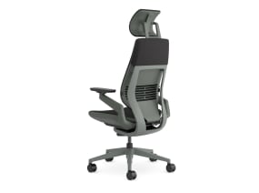 Gesture chair on white background